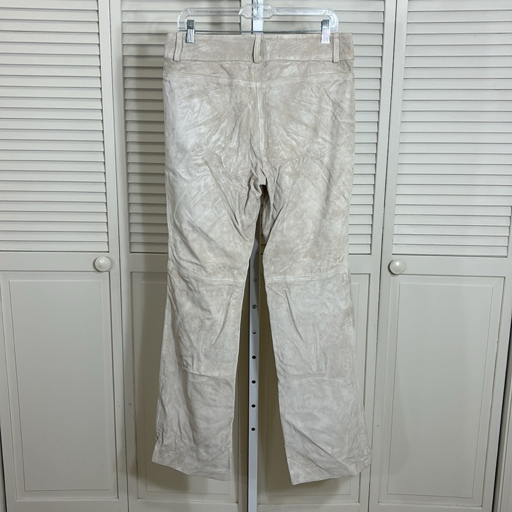 NWT Vintage Banana Republic Suede Bootcut Pants Size 10 - Picture 6 of 11